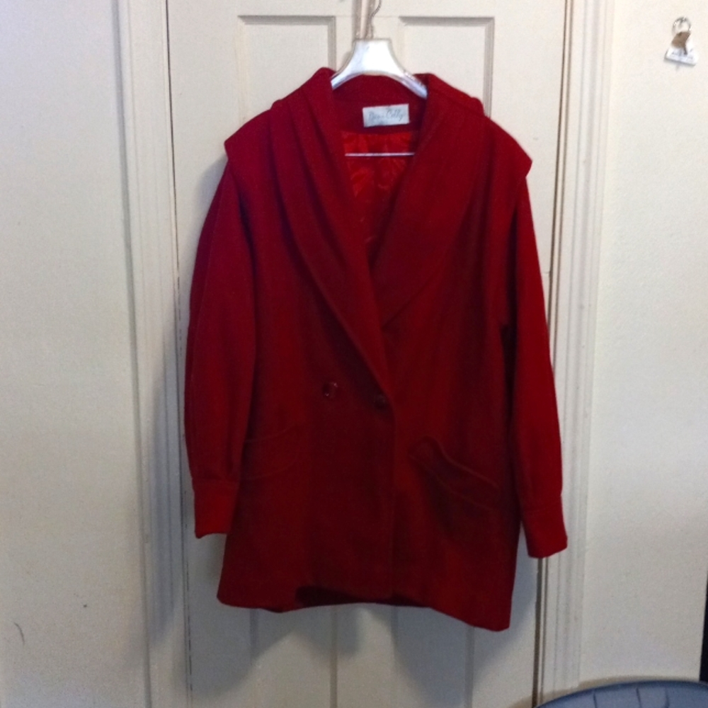 Wool peacoat